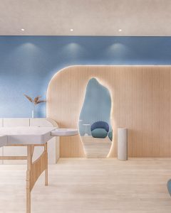 Consultório de Fisioterapia pacífico, acolhedor e humanizado - Letícia Beraldo Arquitetura e Interiores | Neuroarquitetura, Bem-estar e Saúde