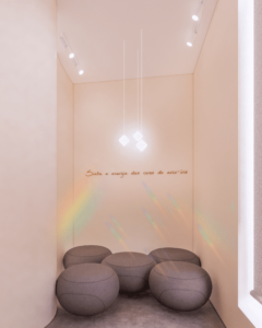 Espaço Natureza em Movimento - Espaço imersivo e sensorial - Letícia Beraldo Arquitetura e Interiores | Neuroarquitetura, Bem-estar e Saúde