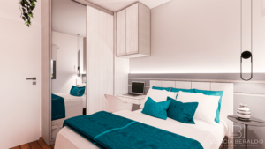 Quarto - Sobrado F.B., leve e aconchegante - Letícia Beraldo Arquitetura e Interiores | Neuroarquitetura, Bem-estar e Saúde