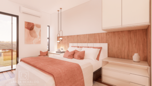 Suíte - Sobrado F.B., leve e aconchegante - Letícia Beraldo Arquitetura e Interiores | Neuroarquitetura, Bem-estar e Saúde