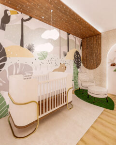 Suíte infantil, biofílica e acolhedora - Letícia Beraldo Arquitetura e Interiores | Neuroarquitetura, Bem-estar e Saúde