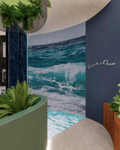 Espaço Natureza em Movimento - Espaço imersivo e sensorial - Letícia Beraldo Arquitetura e Interiores | Neuroarquitetura, Bem-estar e Saúde