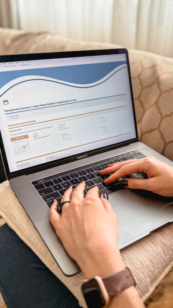Template Planejamento Semanal + Inbox, Notas, Rotinas e Organização da Casa, Notion por Le Beraldo