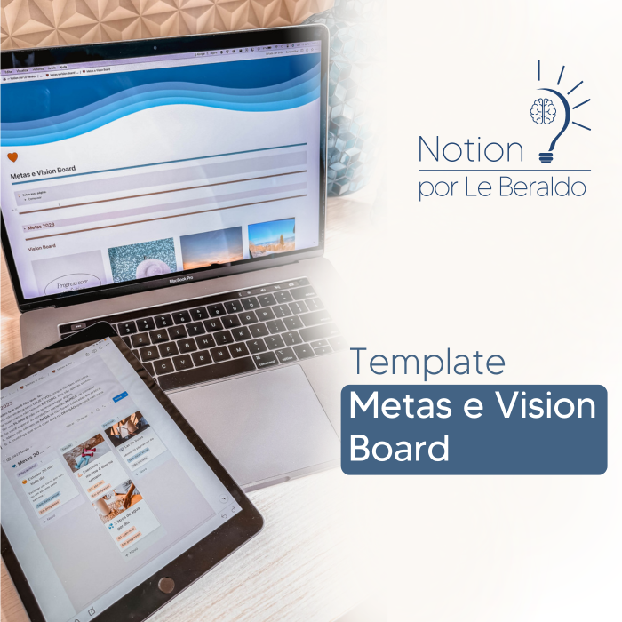 Template de Metas e Vision Board