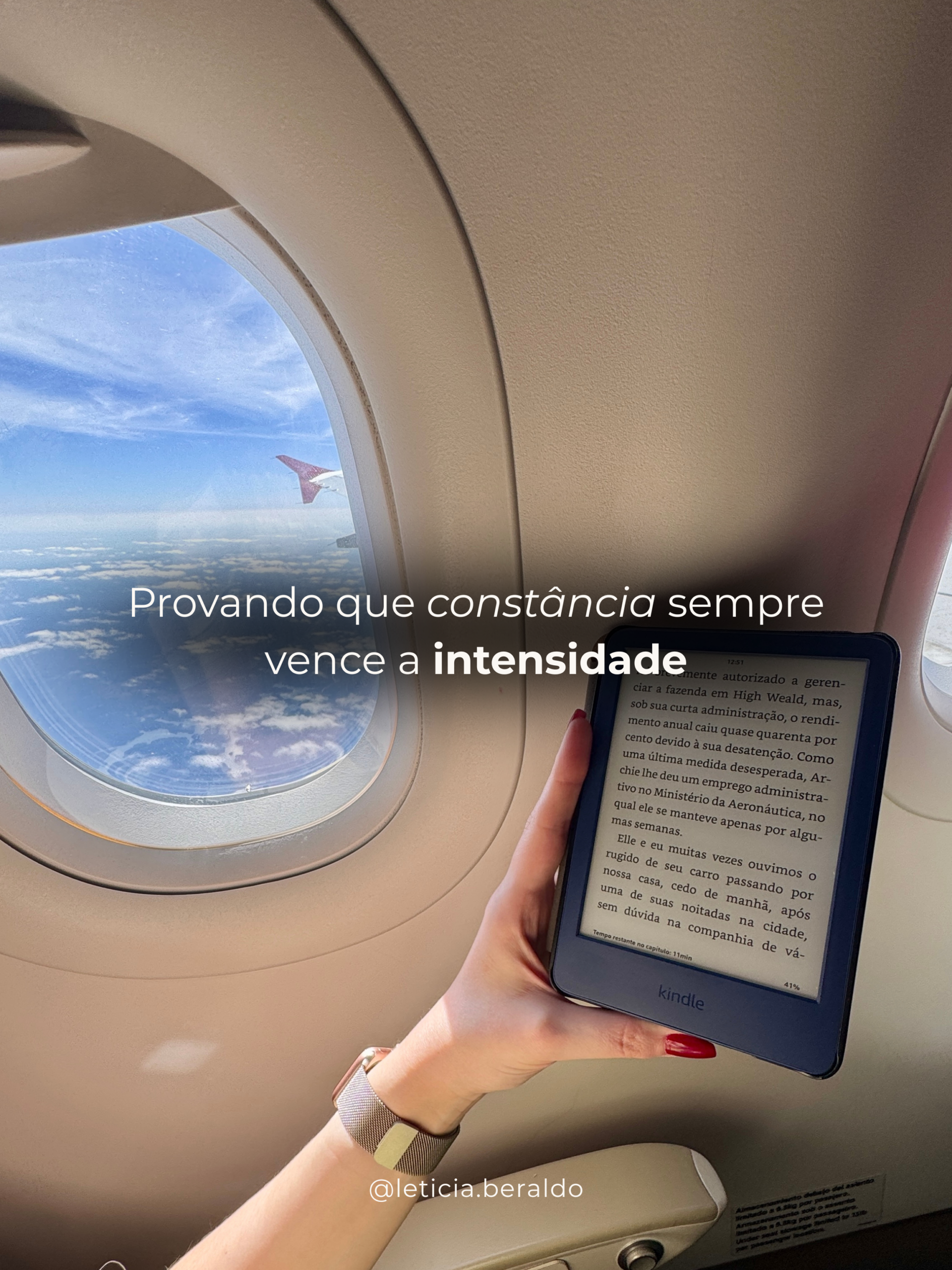 Te provando que constância é melhor que intensidade