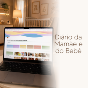 Diário da Mamãe e do Bebê notion le beraldo